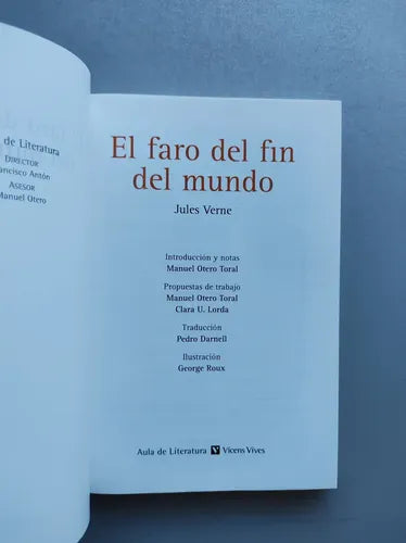 El Faro Del Fin Del Mundo  / Julio Verne