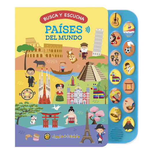 Paises Del Mundo (tapa Dura Con Sonidos) / Editorial Guadal