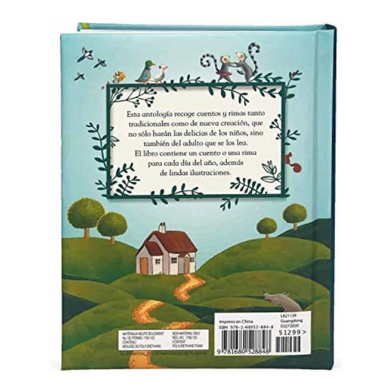 365 Cuentos Y Rimas Para Niños (tapa Dura Acolchada)