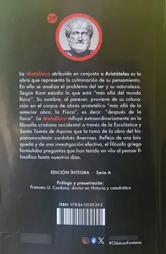 Metafísica / Aristóteles