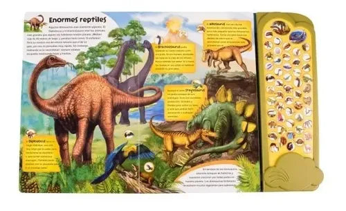 Gran Enciclopedia De Dinosaurios Libro Con  Sonidos / Lexus
