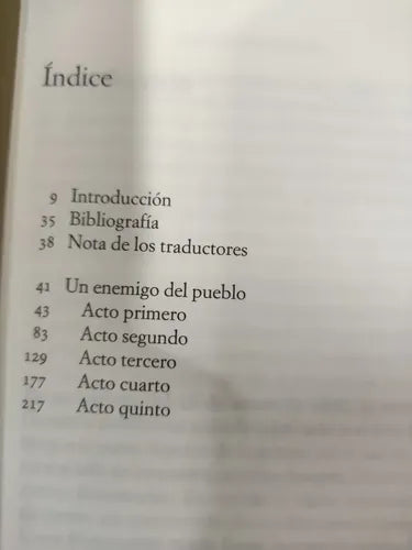 Un Enemigo Del Pueblo / Henrik Ibsen