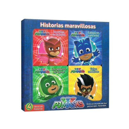Pj Mask Historias Maravillosas 4 Libros / Lexus