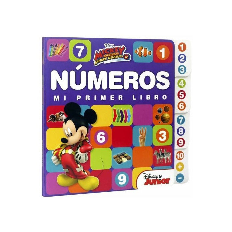 Números Mi Primer Libro Mickey Mouse (tapa Dura) / Lexus
