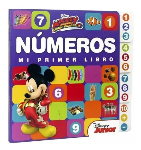 Números Mi Primer Libro Mickey Mouse (tapa Dura) / Lexus