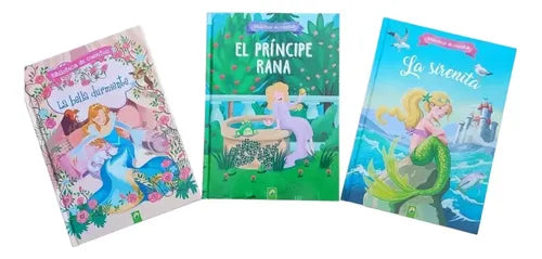 Pack Bella Durmiente - Príncipe Rana - La Sirenita (t Dura)