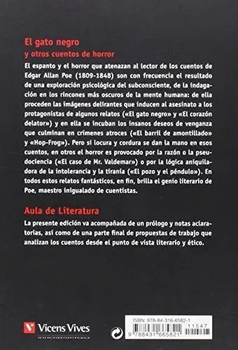 El Gato Negro Y Otros Cuentos De Horror / Edgar Allan Poe