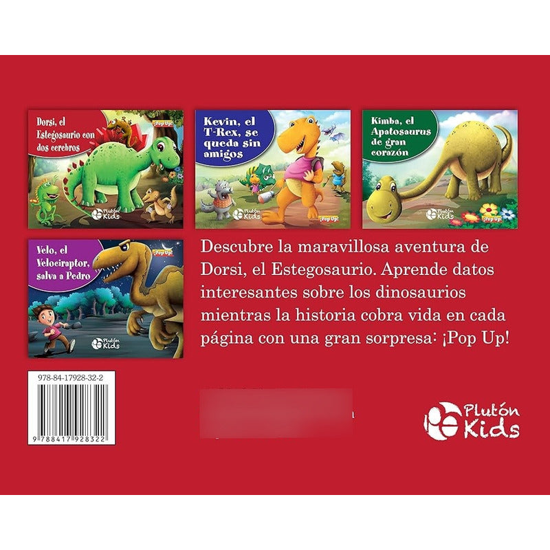 Dorsi El Estegosaurio Con Dos Cerebros (pop Up Tapa Dura)