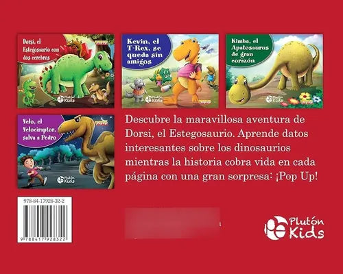 Dorsi El Estegosaurio Con Dos Cerebros (pop Up Tapa Dura)