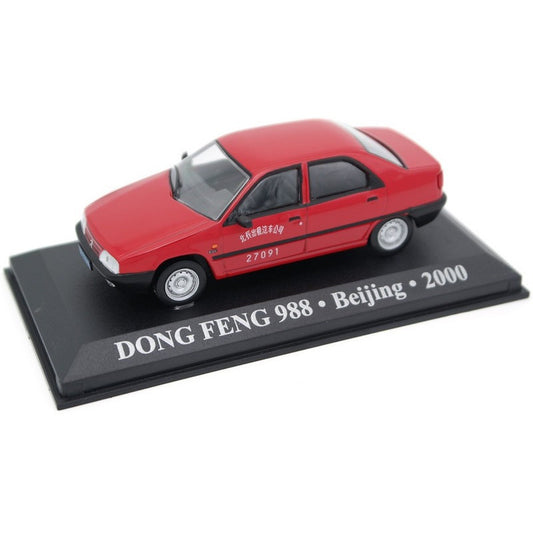 Taxis Del Mundo Escala 1/43 Dongfeng 988 Beijing 2000 Rojo