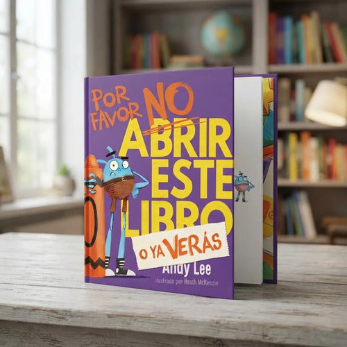 Por Favor No Abrir Este Libro O Ya Verás (tapa Dura) / Lee