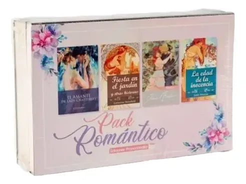 Pack Románticos 4 Libros