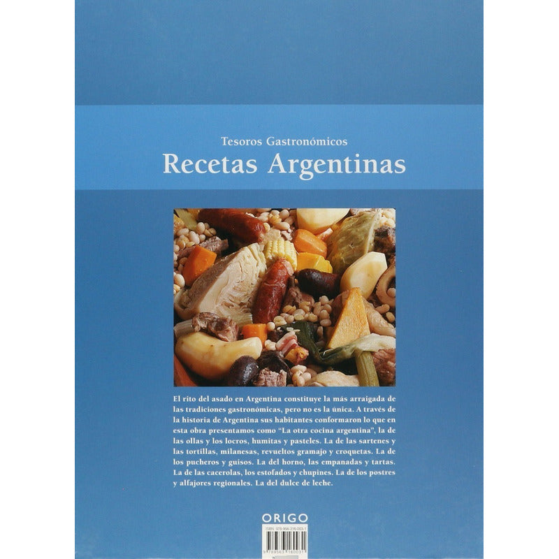 Recetas Argentinas Tesoros Gastronomicos (t. Dura) / Origo