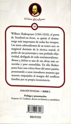 Romeo Y Julieta / William Shakespeare