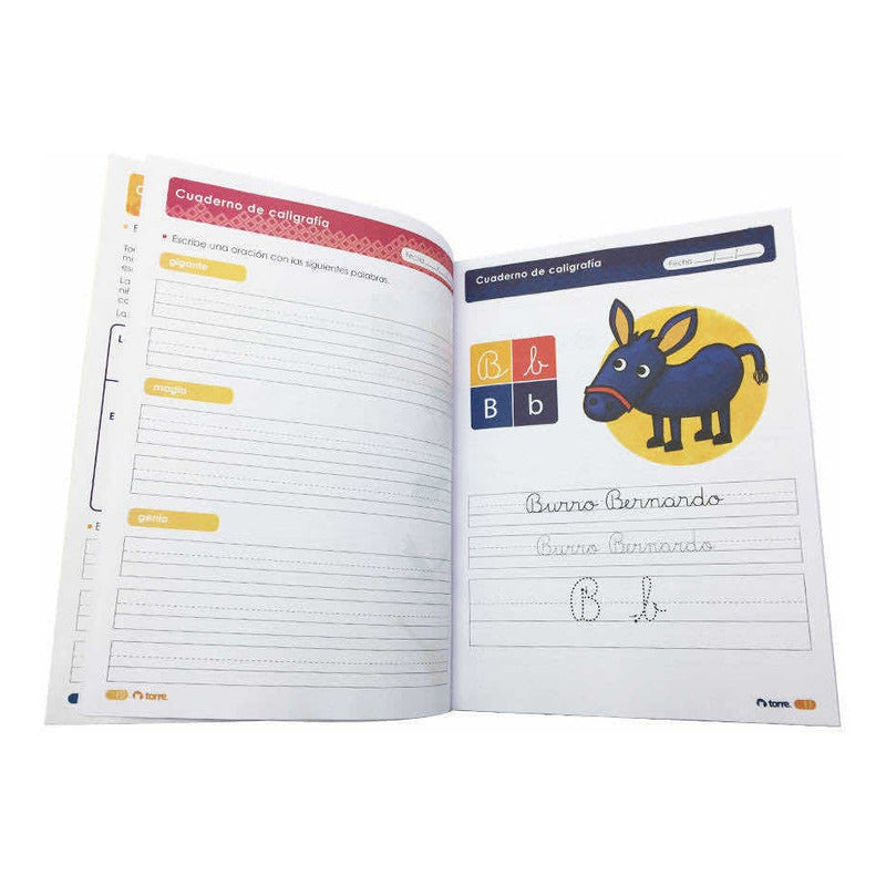 Caligrafia Horizontal Torre De Palabras 1 Basico 2do Sem