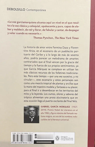El Amor En Los Tiempos Del Colera / Gabriel Garcia Marquez