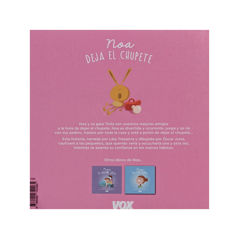 Noa Deja El Chupete (tapa Acolchada) / Laia Tresserra