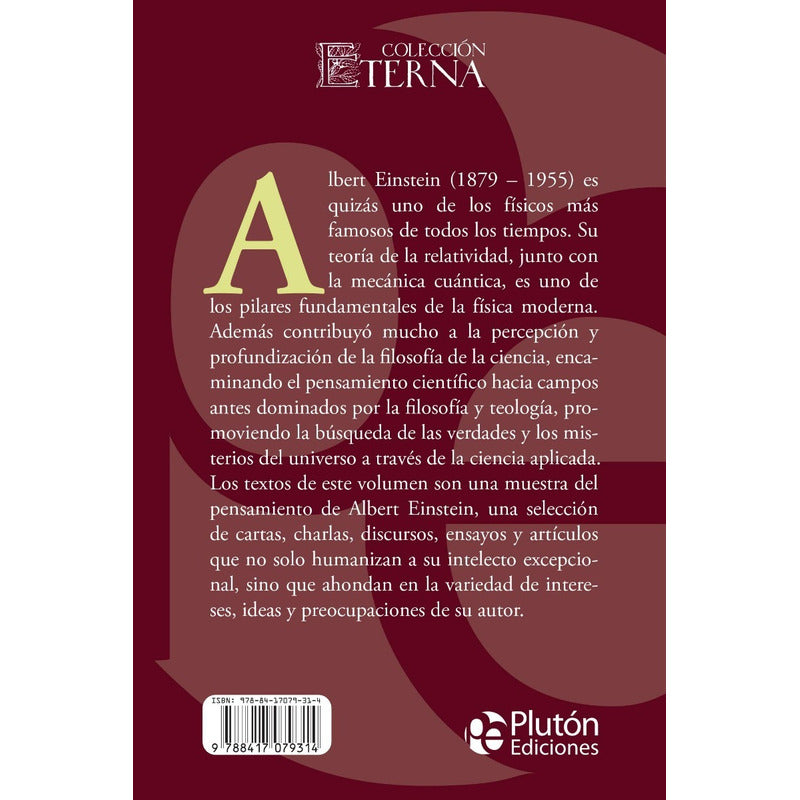 El Mundo Como Yo Lo Veo / Albert Einstein