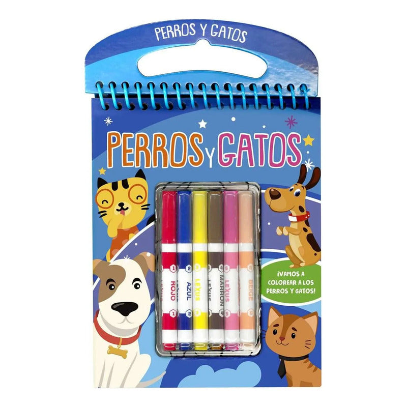 Perros Y Gatos Vamos A Colorear / Lexus