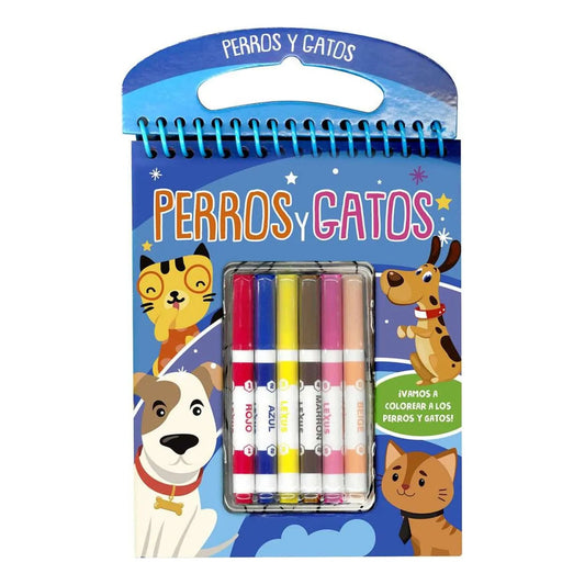 Perros Y Gatos Vamos A Colorear / Lexus