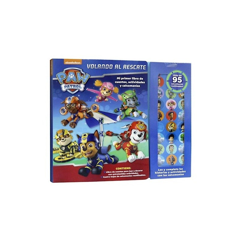 Paw Patrol Volando Al Rescate Cuentos Actividades Stickers