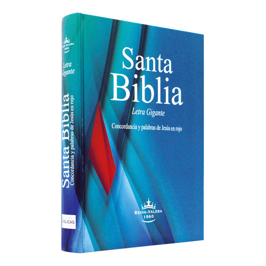 Santa Biblia Rvr1960 Letra Gigante Concordancia Tapa Dura