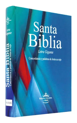 Santa Biblia Rvr1960 Letra Gigante Concordancia Tapa Dura