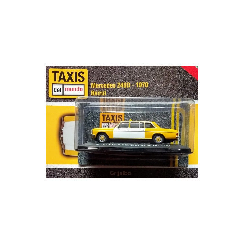 Taxis Del Mundo Escala 1/43 Mercedes-benz 240d 1970