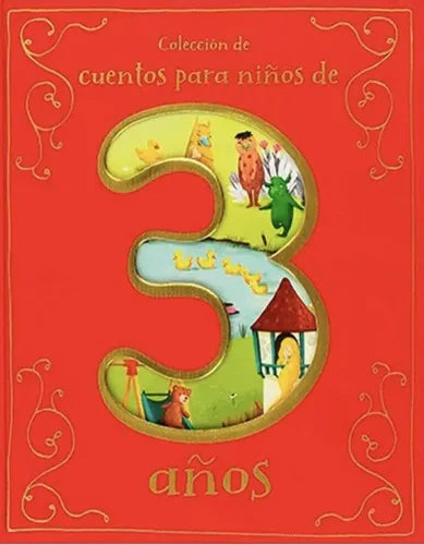 Cuentos Para Niños De 3 Años (tapa Dura)