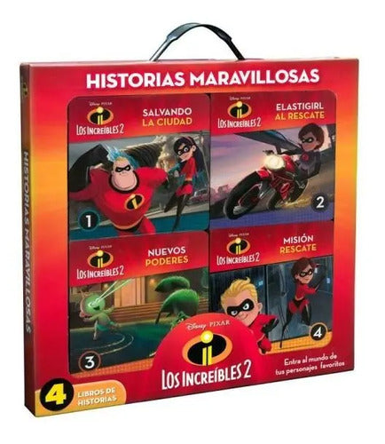 Los Increíbles 2 Historias Maravillosas 4 Libros / Lexus