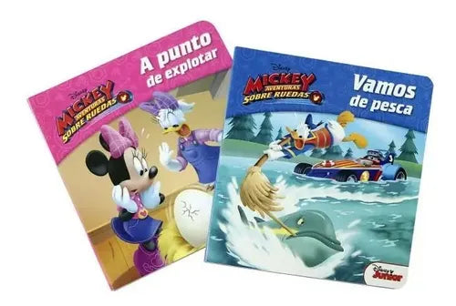 Mickey Aventura Sobre Ruedas Historias Maravillosas 4 Libros