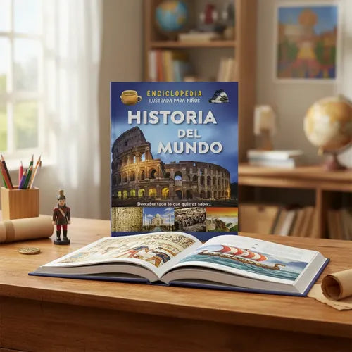 Enciclopedia Ilustrada Para Niños Historia Del Mundo / Lexus