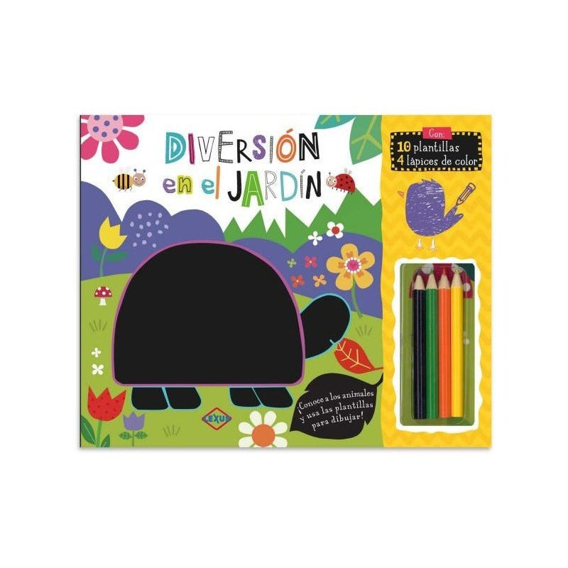 Diversión En El Jardín + Lápices De Colores / Lexus