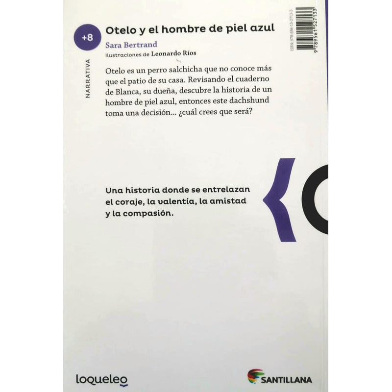 Otelo Y El Hombre De Piel Azul / Sara Bertrand
