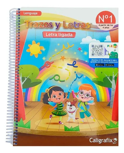 Trazos Y Letras N°1 Pleiq Letra Ligada / Caligrafix