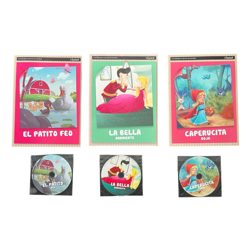 Pack Clasicos Infantiles 3 Tomos + Cd