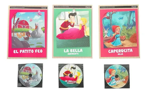 Pack Clasicos Infantiles 3 Tomos + Cd