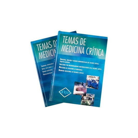 Temas De Medicina Crítica (2 Tomos Tapa Dura) / Lexus