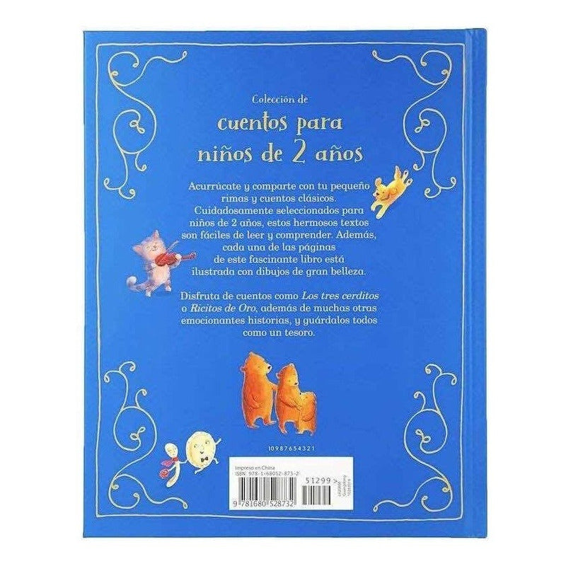 Cuentos Para Niños De 2 Años (tapa Dura)