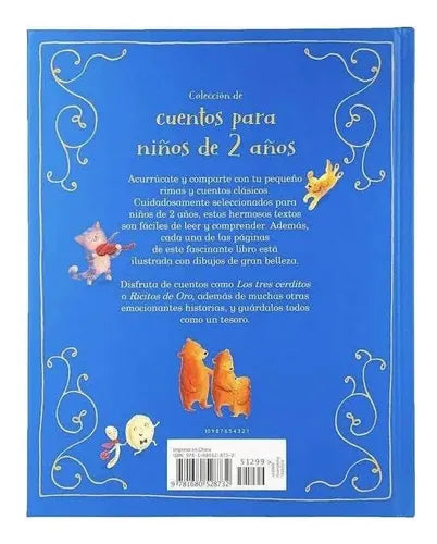 Cuentos Para Niños De 2 Años (tapa Dura)