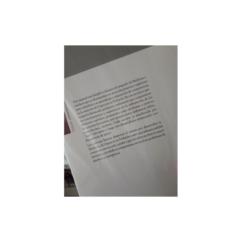 Manual De Urgencias Pediátricas / Ida Concha Murray