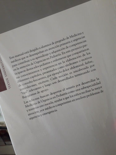 Manual De Urgencias Pediátricas / Ida Concha Murray