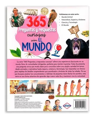 365 Preguntas Y Respuestas Curiosas Sobre El Mundo (t.dura)