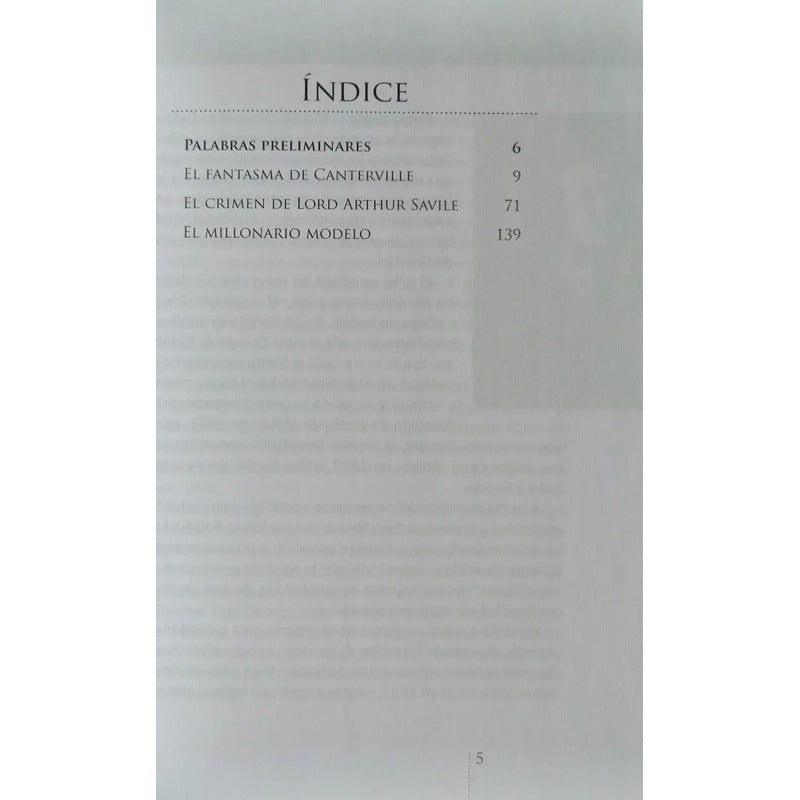 El Fantasma De Canterville Y Otras Historias / Oscar Wilde