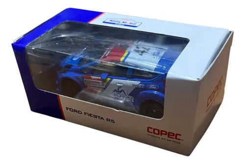 Autos Coleccion Rally Mobil - Ford Fiesta Wrc Escala 1:55