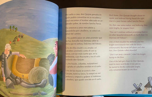 Las Aventuras De Don Quijote Bilingüe (tapa Dura)