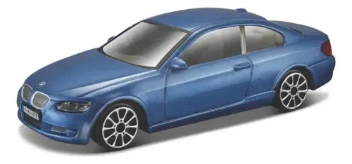 Auto Escala Bmw 335i 1:43 Azul Metalizado / Burago Azul