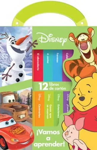 Mi Primera Librería Vamos Aprender (12 Libros) / Disney