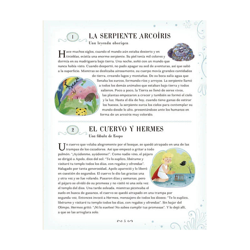 365 Fabulas, Mitos Y Leyendas (tapa Dura) / Lexus