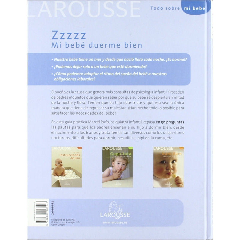 Zzzzz Mi Bebe Duerme Bien (tapa Dura) / Rufo Y Schilte